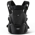 Front view of Ultimate Comfort Ergonomic Baby Carrier in grey by SUNVENO