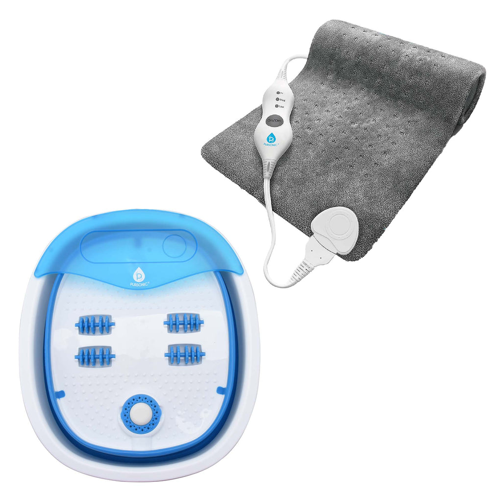 Pursonic Electric Heating Pad with three settings for customized comfort