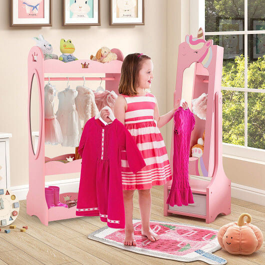Elegant design of Gobingya Kids Jewelry Armoire in a child's room