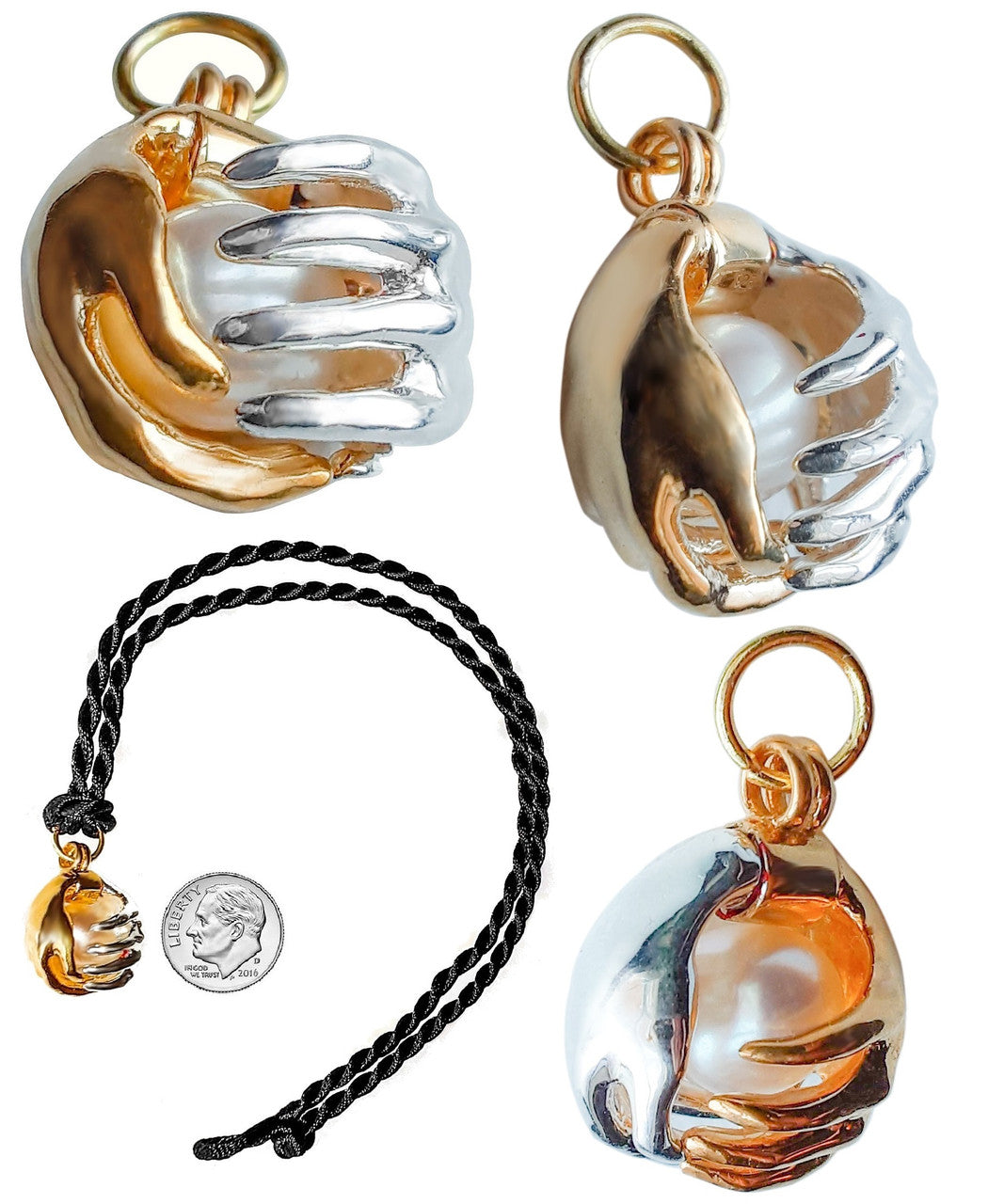 Empowerment Necklace with a focus on the locket interior