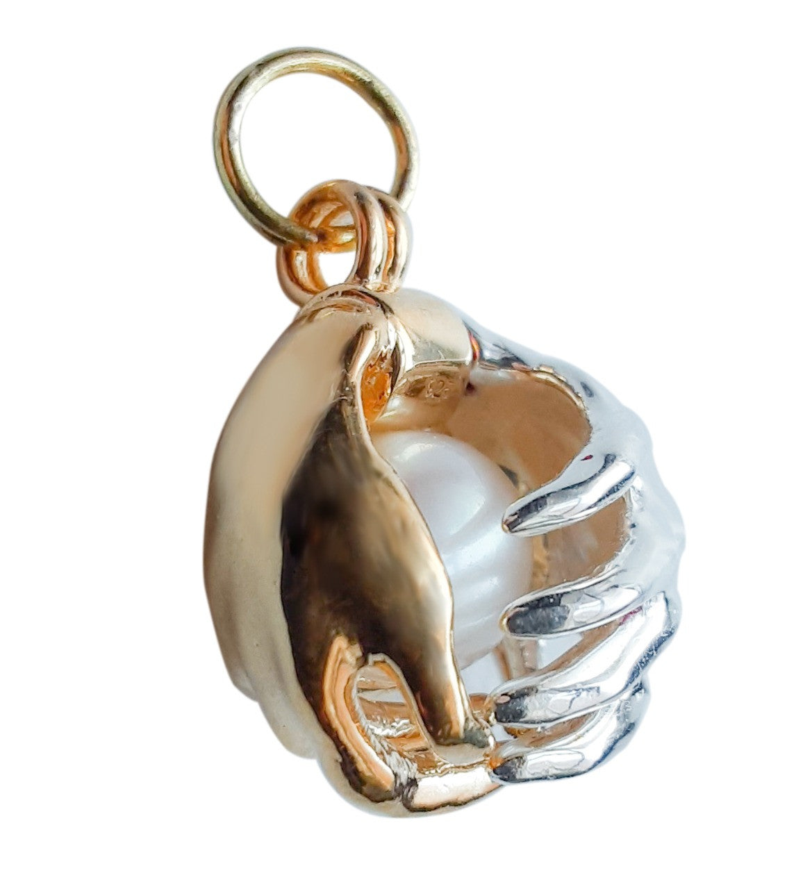 Flat lay of Empowerment Necklace with natural elements