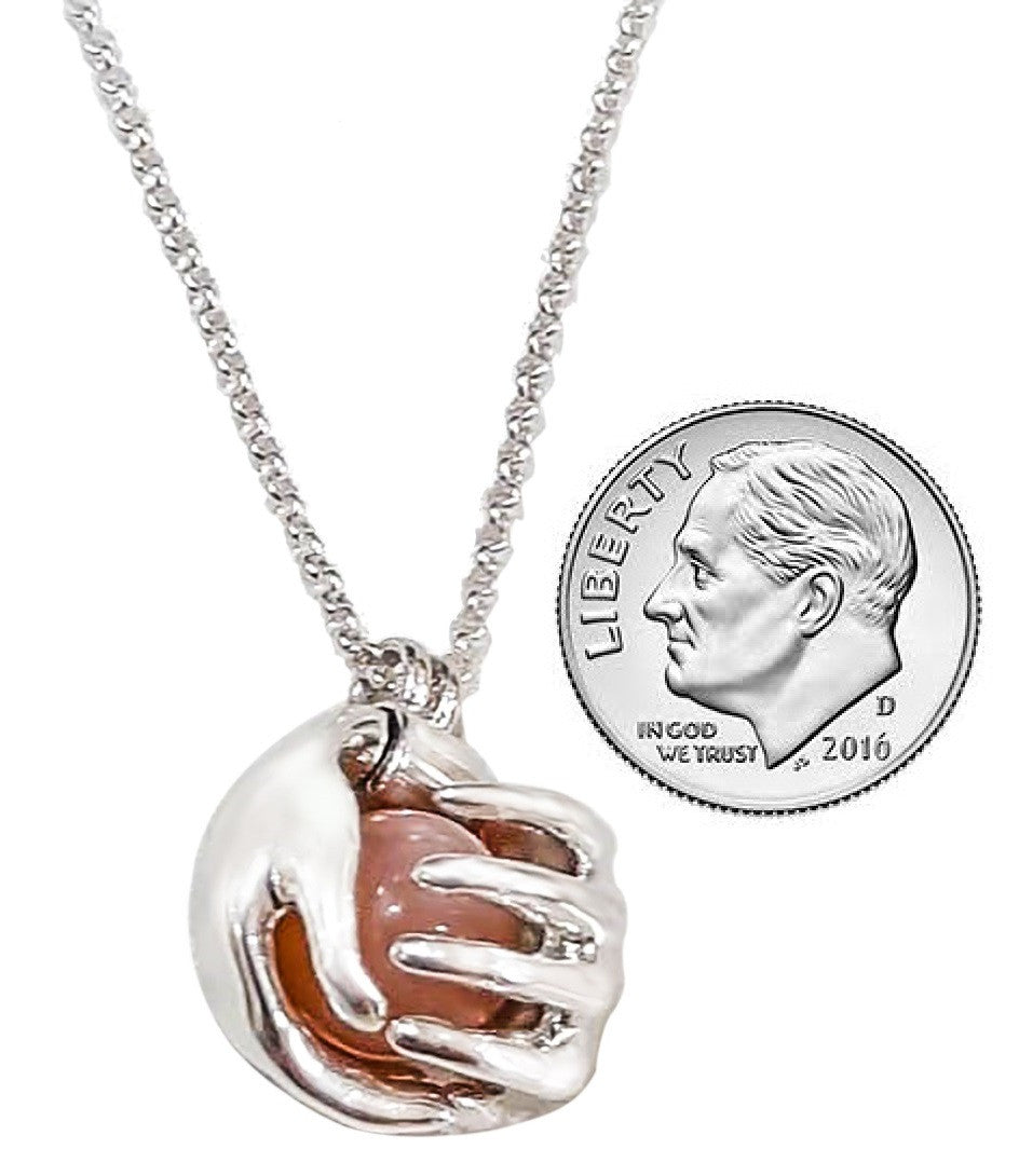 Empowerment Necklace with crystals and oils for wellness