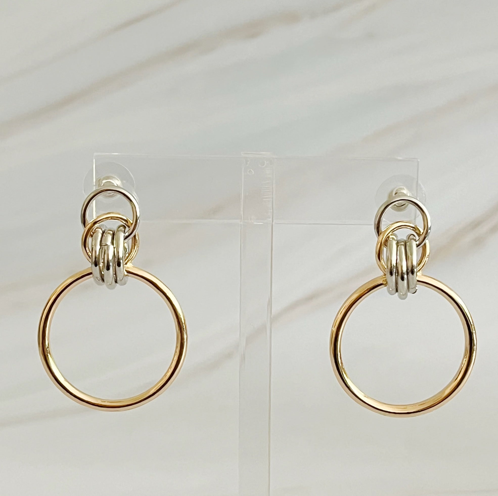 Close-up of Knock On The Beauty Hoop Earrings highlighting craftsmanship