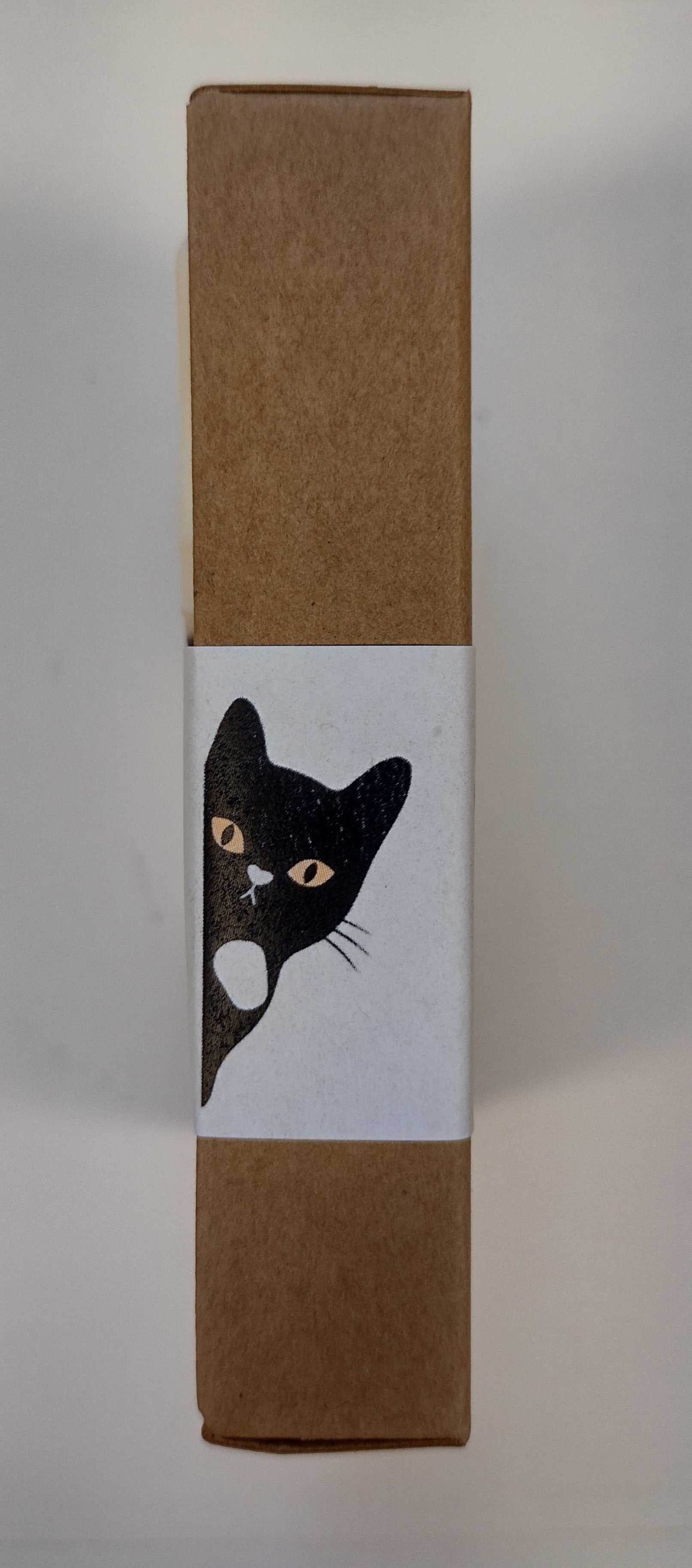 Boots Kitty Cat Soap with cucumber and green tea scent on a wooden surface
