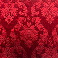 Rich color options of Damask Embossed Velvet Upholstery Fabric by Gobingya