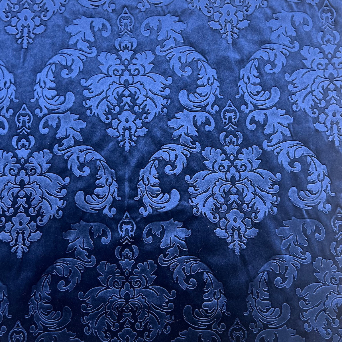 Creative crafts made with Gobingya’s Damask Embossed Velvet Fabric