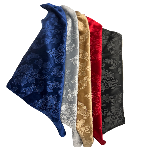 Usage example of Gobingya velvet fabric in elegant home decor