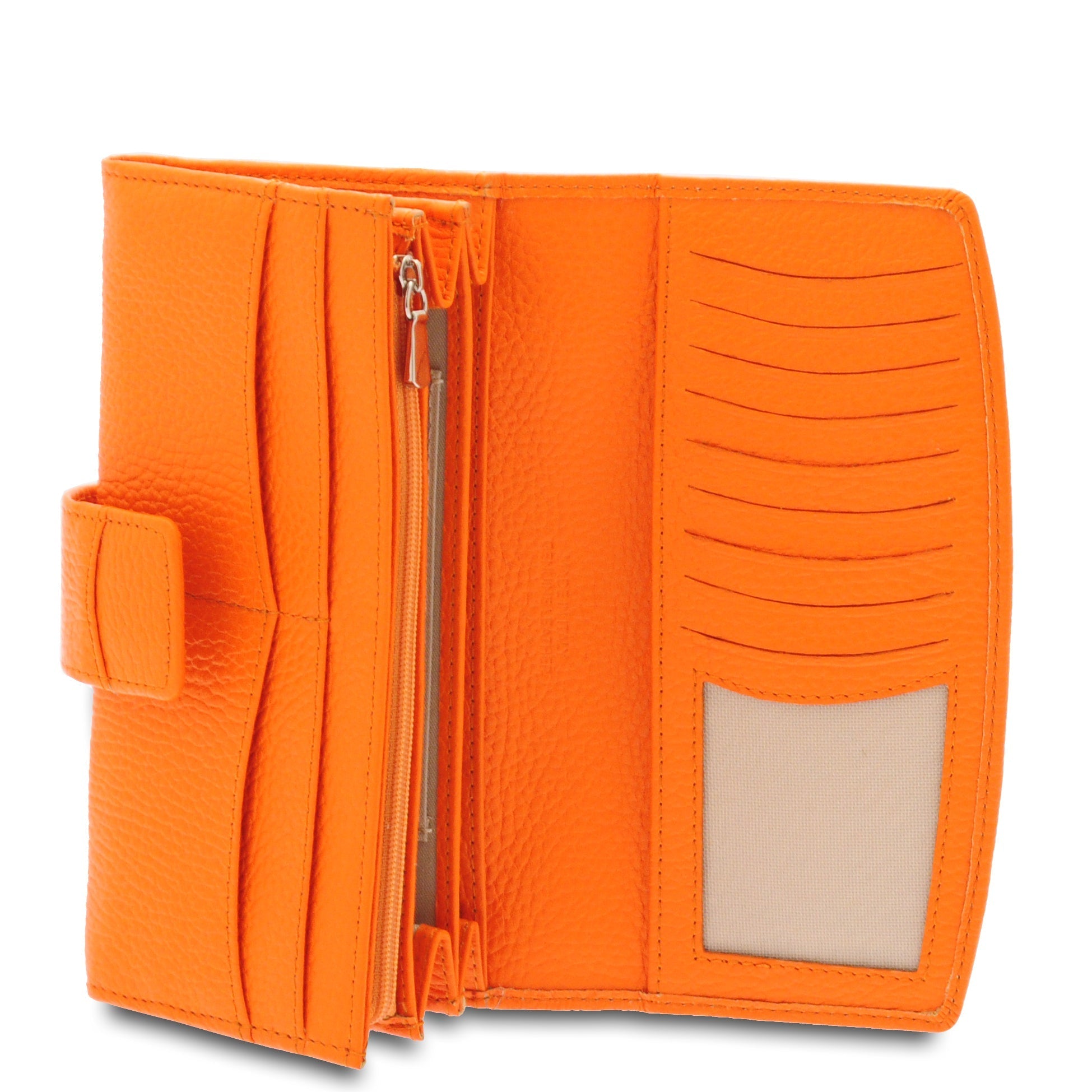 Irene Continental Wallet Orange