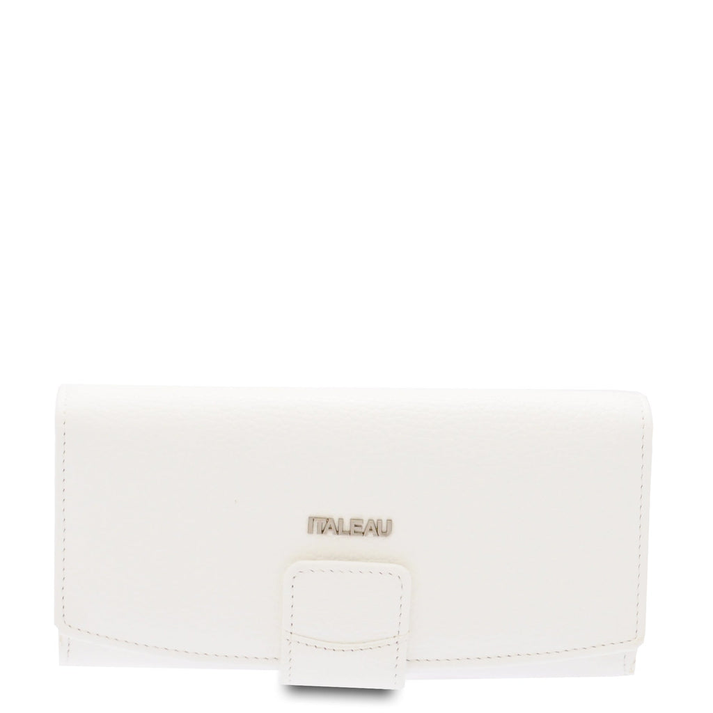 Irene Continental Wallet White
