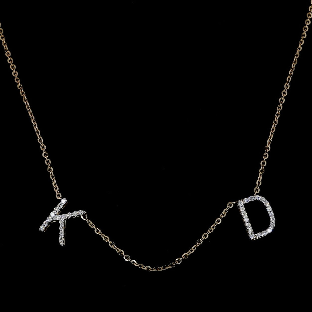 Multiple Letter Necklace