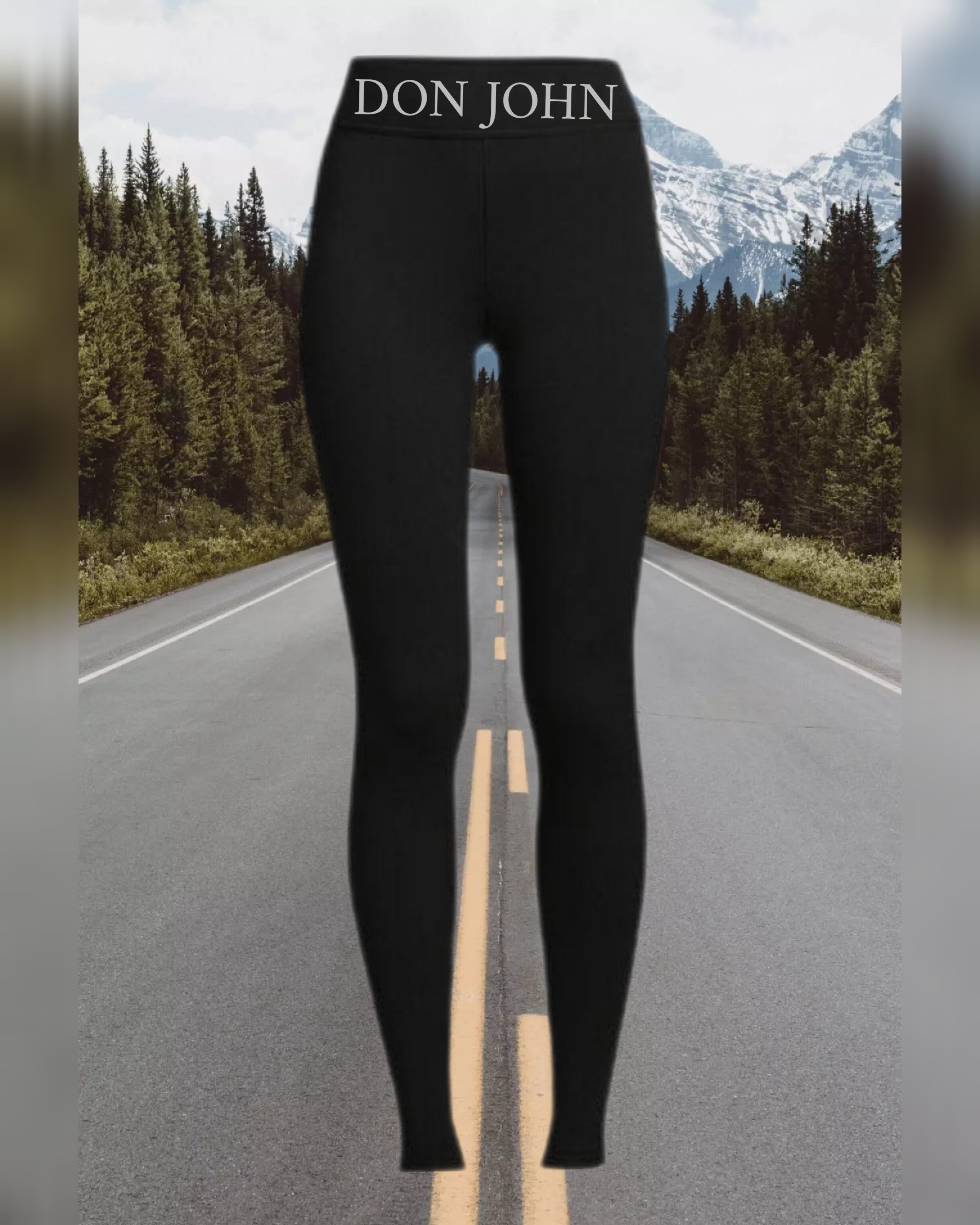 DON JOHN Yoga Pants & Top Women's