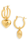 Heart Drop Earrings