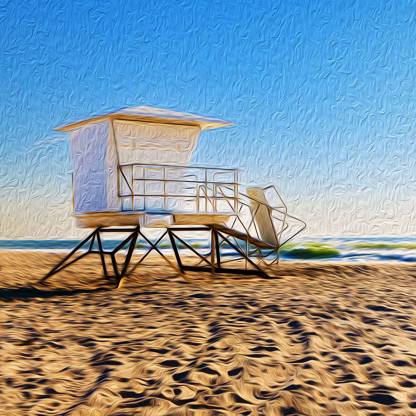 Keeping Guard (Assateague Island)