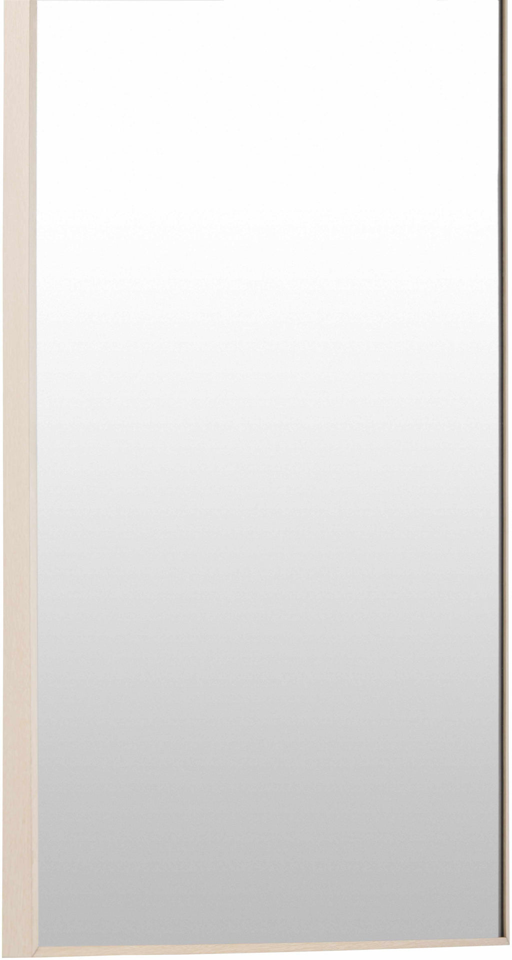 Close-up of dark red finish on Lavezzola Mirror by Boutique Rugs