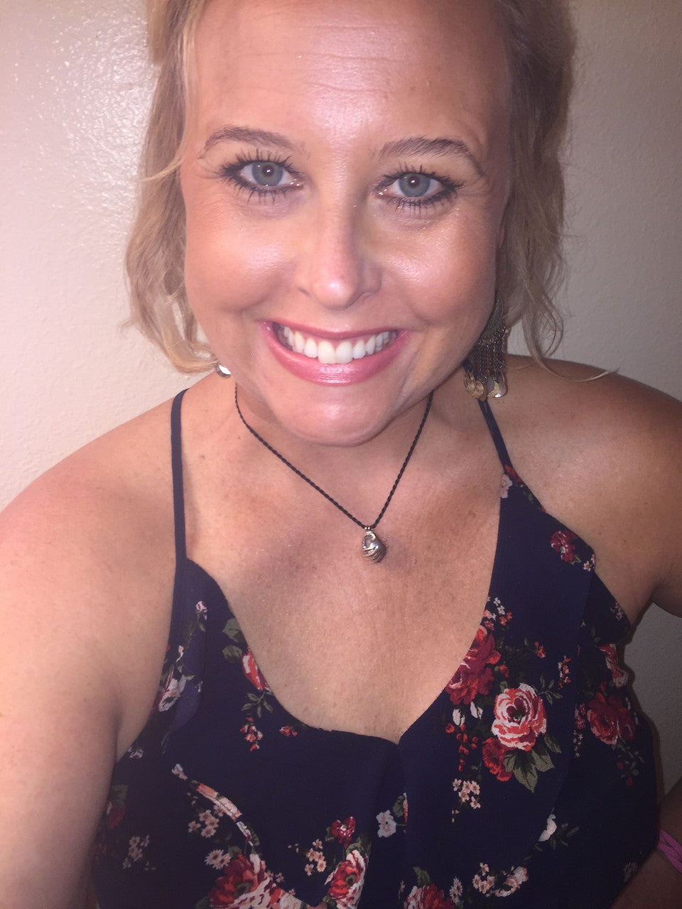 Close-up of the Empowerment Necklace's locket detail