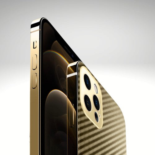 Side profile of Anacotte Carbon Fiber Stainless Steel Bumper Case