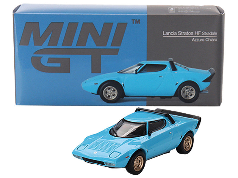 Back view displaying the under-chassis of Limited Edition Lancia Stratos HF Diecast Model
