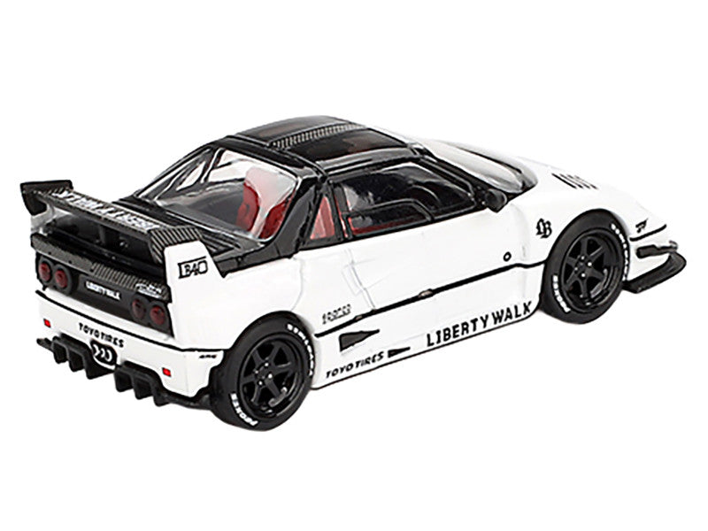 Side angle of 1/64 Mazda AZ-1 Liberty Walk LB40 Diecast Model showcasing details