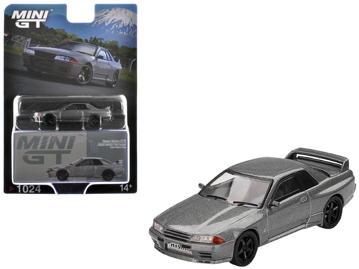 Side profile of Nissan Skyline GT-R Nismo BNR32 Diecast Model Car showcasing details