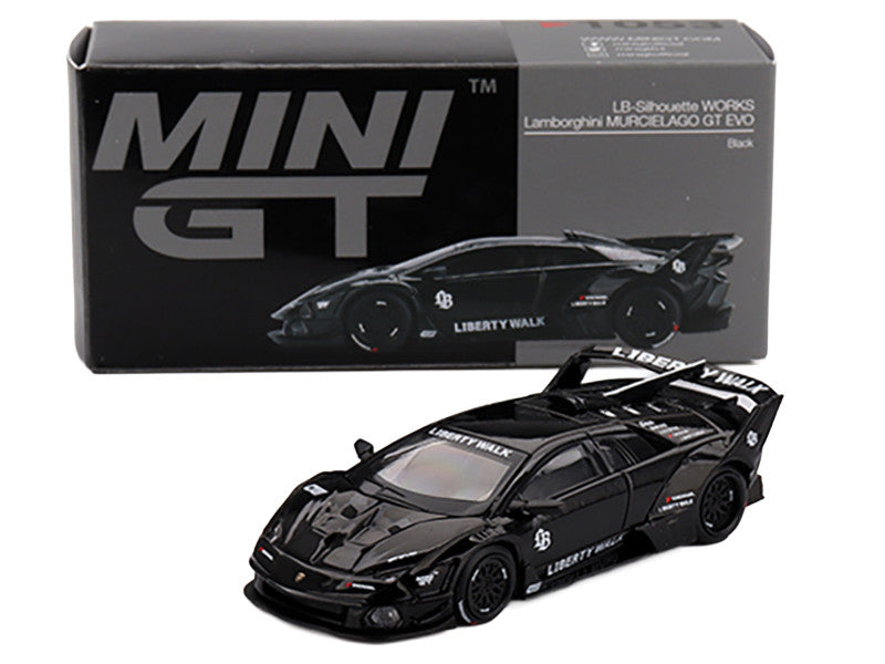 Front view of Lamborghini Murcielago GT EVO Diecast Model by Mini GT