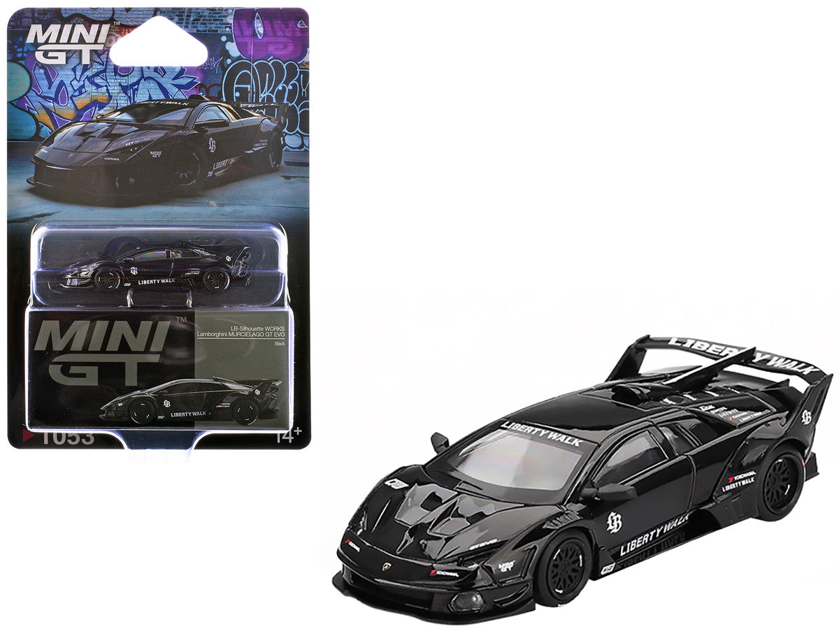 Detailed rear view of Lamborghini Murcielago GT EVO Diecast Model