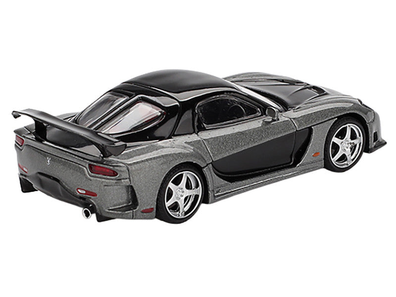 Front view of Mazda RX-7 VeilSide Fortune7 Diecast Model by Mini GT