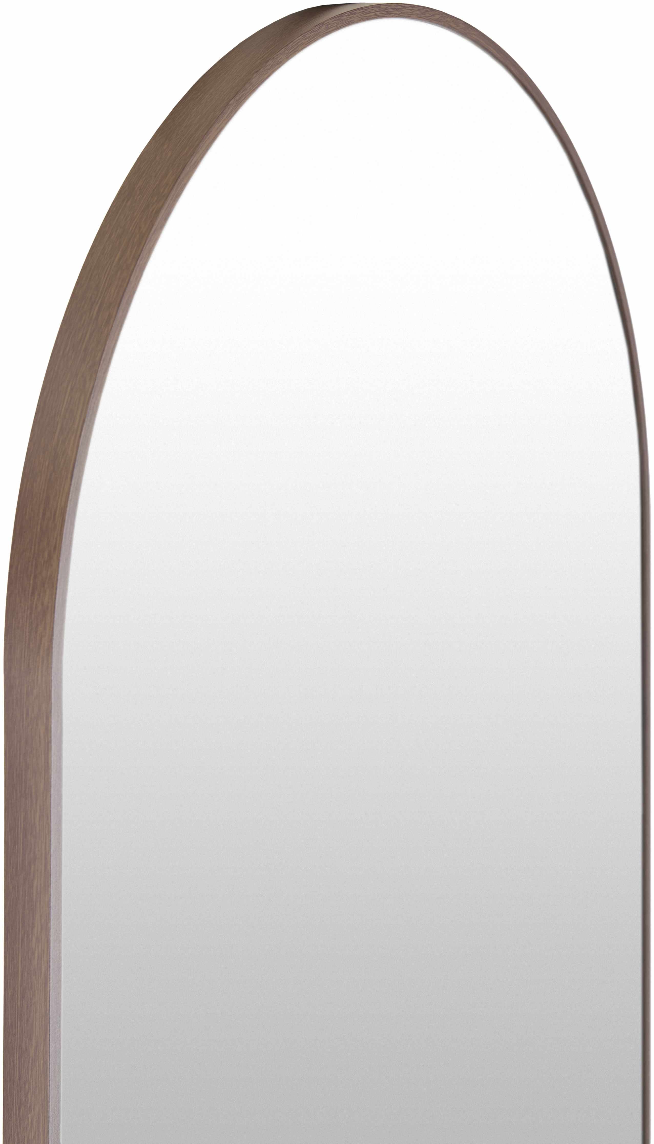 Marmelete Dark Brown Mirror in a stylish living room setting