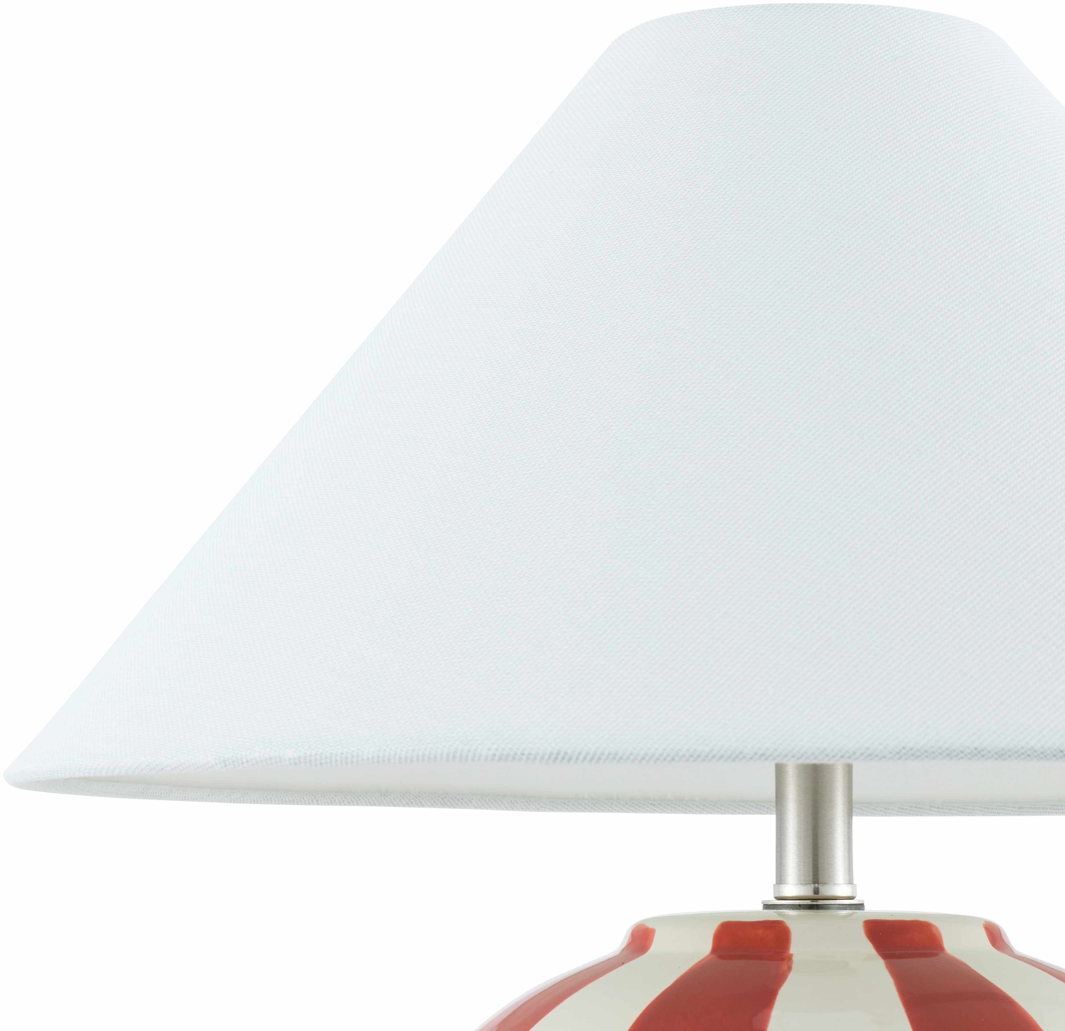 Montereale Red Table Lamp