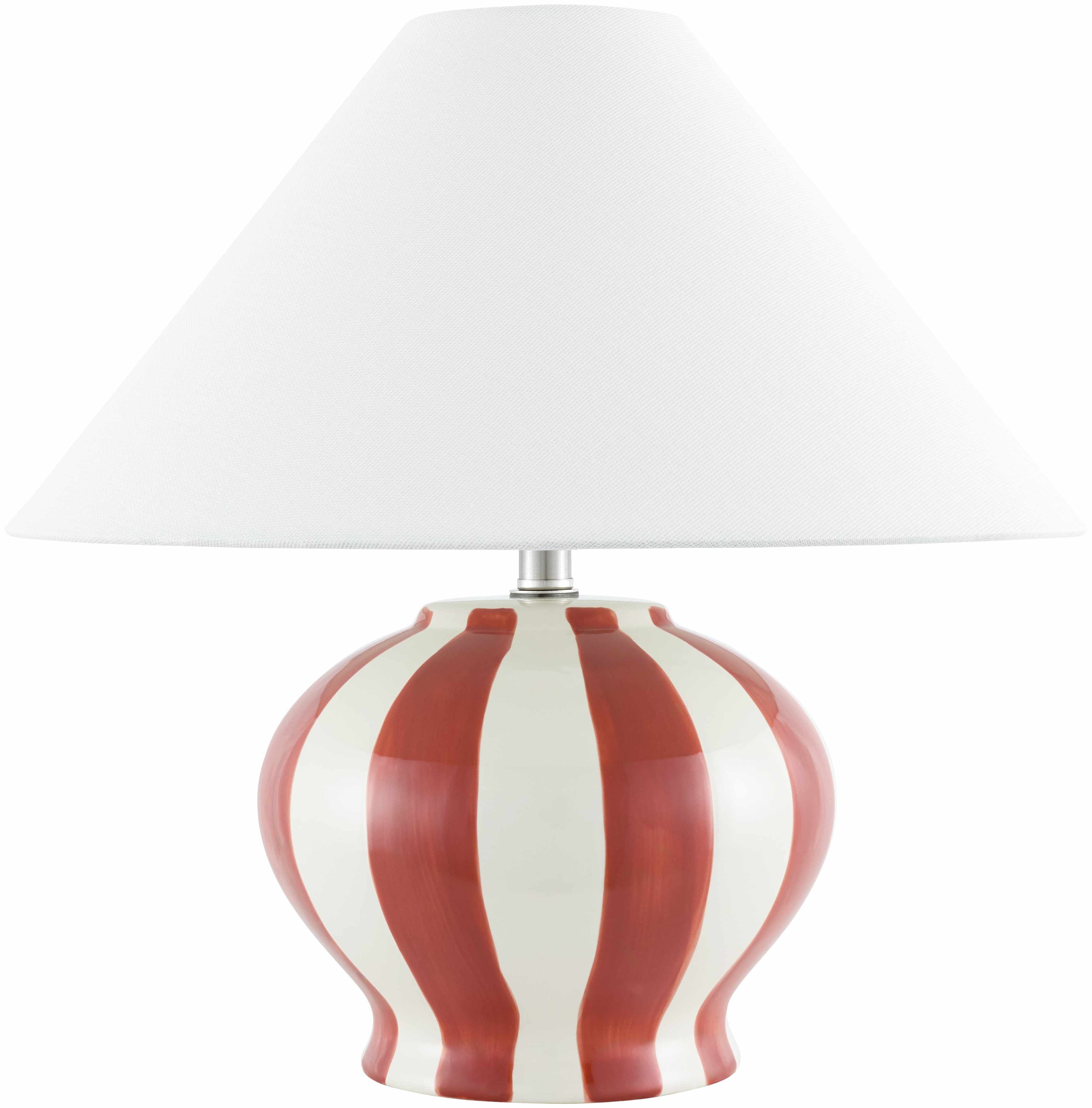 Montereale Red Table Lamp