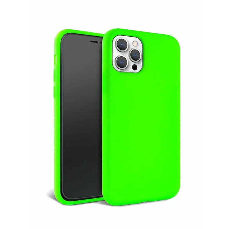 Neon Green Silicone iPhone Case