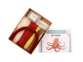DIY Octopus Needle Felting Kit by The Makerss with colorful wool