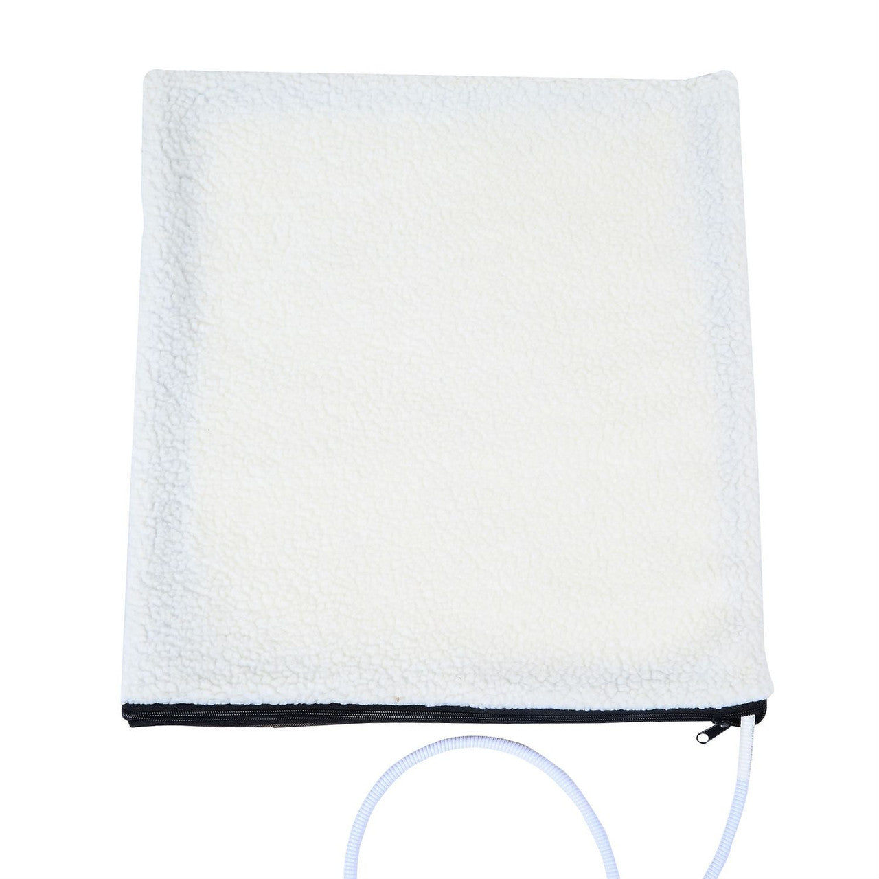 Side view of the Heated Outdoor Cat House showcasing spacious design