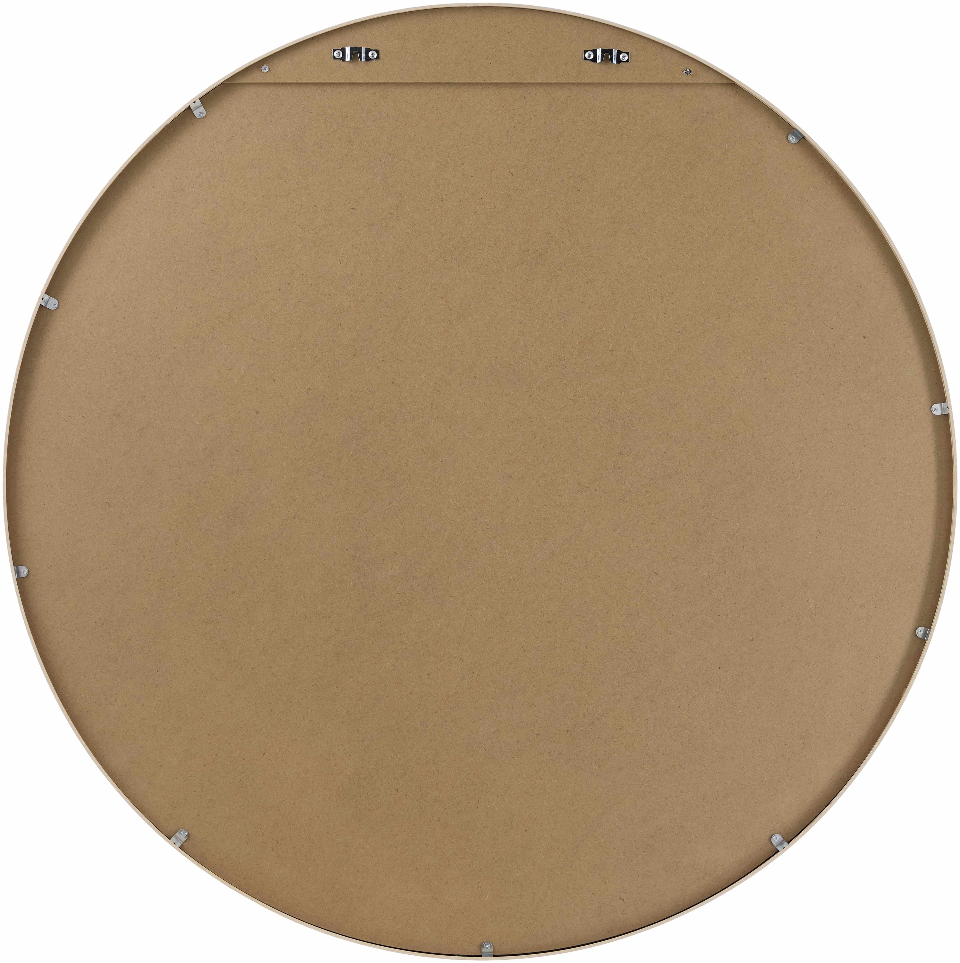 Front view of Dark Red Pontalina Mirror by Boutique Rugs