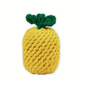 Colorful Knotty Pawz Tropical Pineapple Rope Toy for dogs