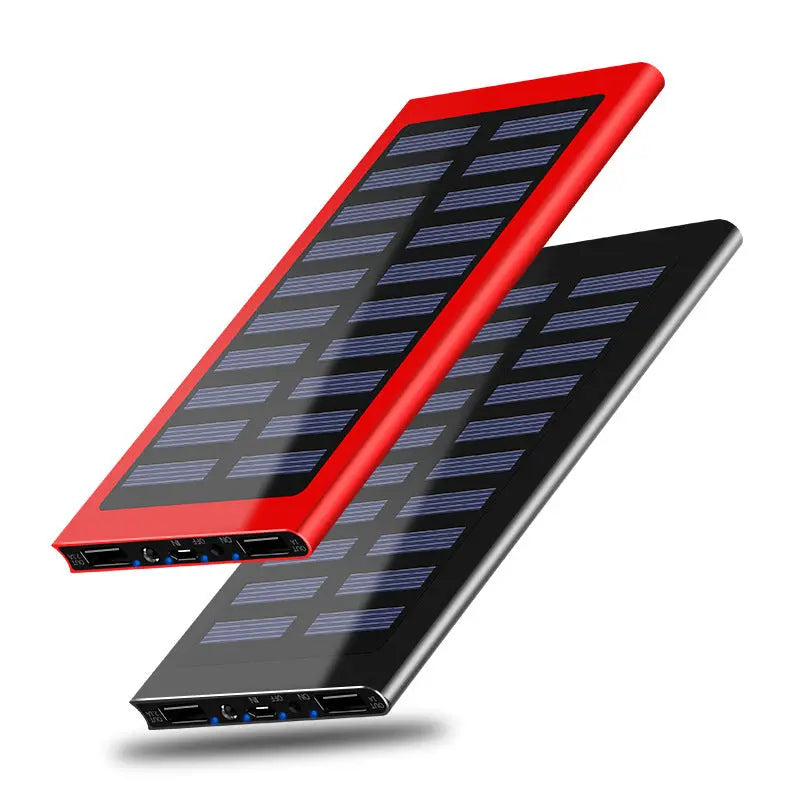 Front view of Anacotte 20000mAh Portable Solar Power Bank