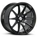 Front view of Shift H34 All Gloss Black Wheel showcasing its sleek design