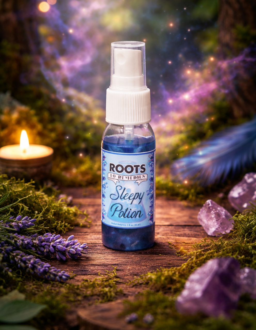 “SLEEPY POTION” CRYSTAL INFUSED RELAXATION SPRAY