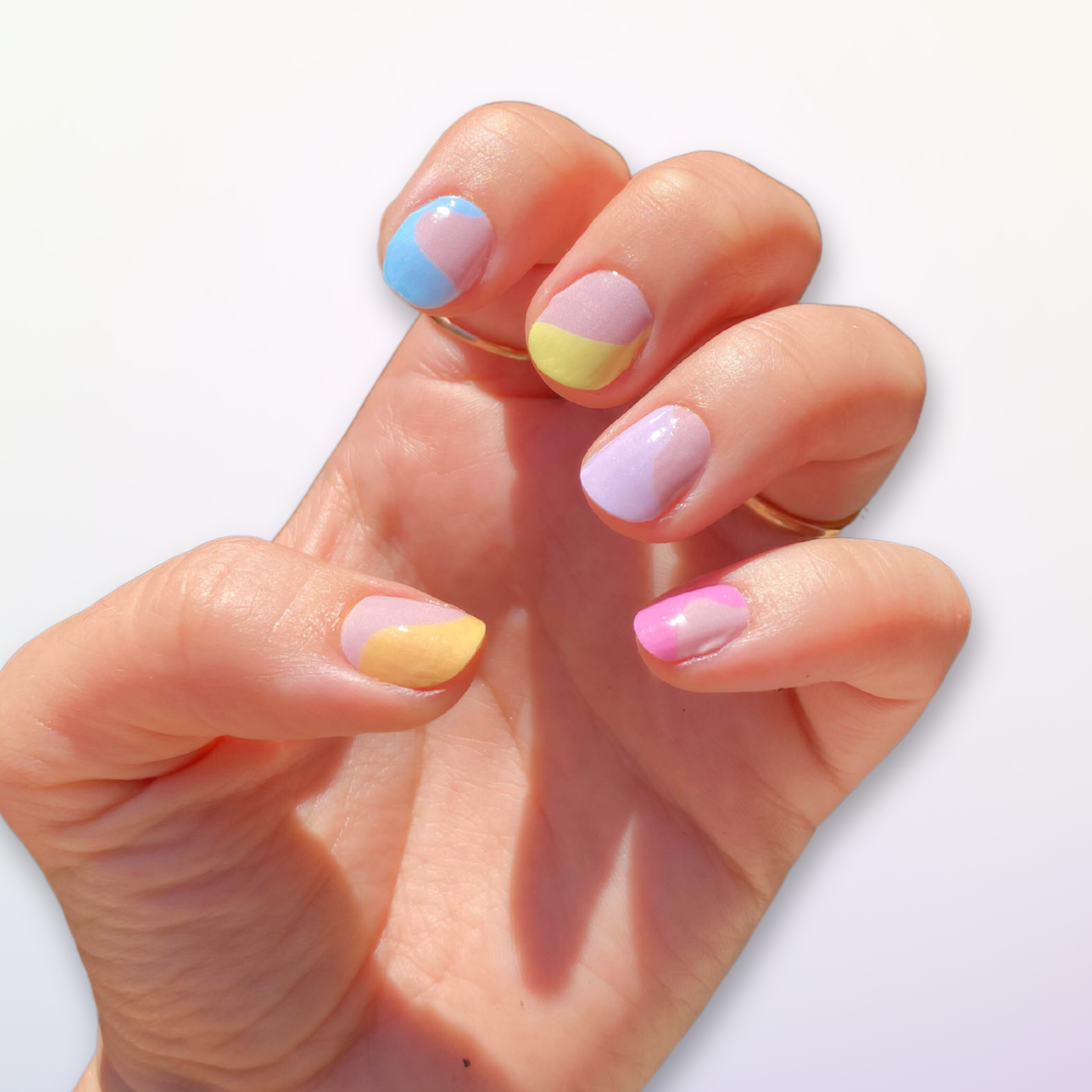 Swirl Matte Finish Nail Polish Wraps from STANLEY POP showcased