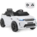 Front view of Gobingya Kids Electric Land Rover Ride-On Car in black