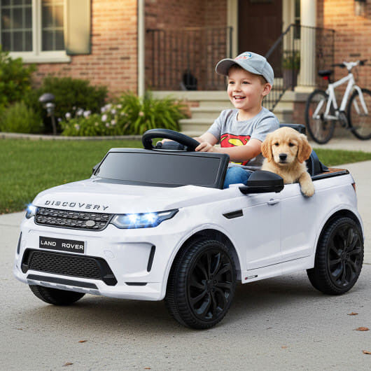 Side view of Gobingya Kids Electric Land Rover Ride-On Car