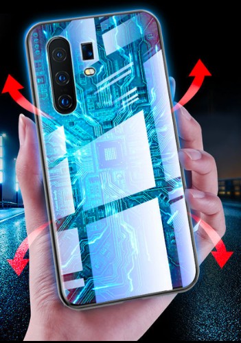 Temepoint Graphene Cooling Frosted Tempered Glass Phone Case