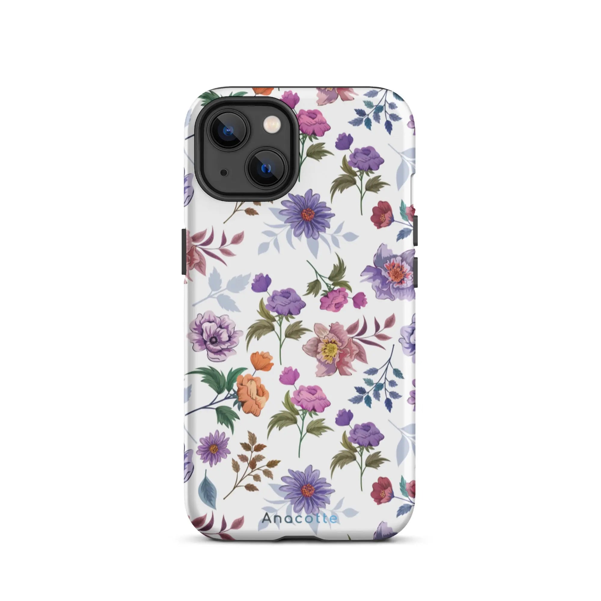 Anacotte Floral iPhone Case next to accessories for a stylish look