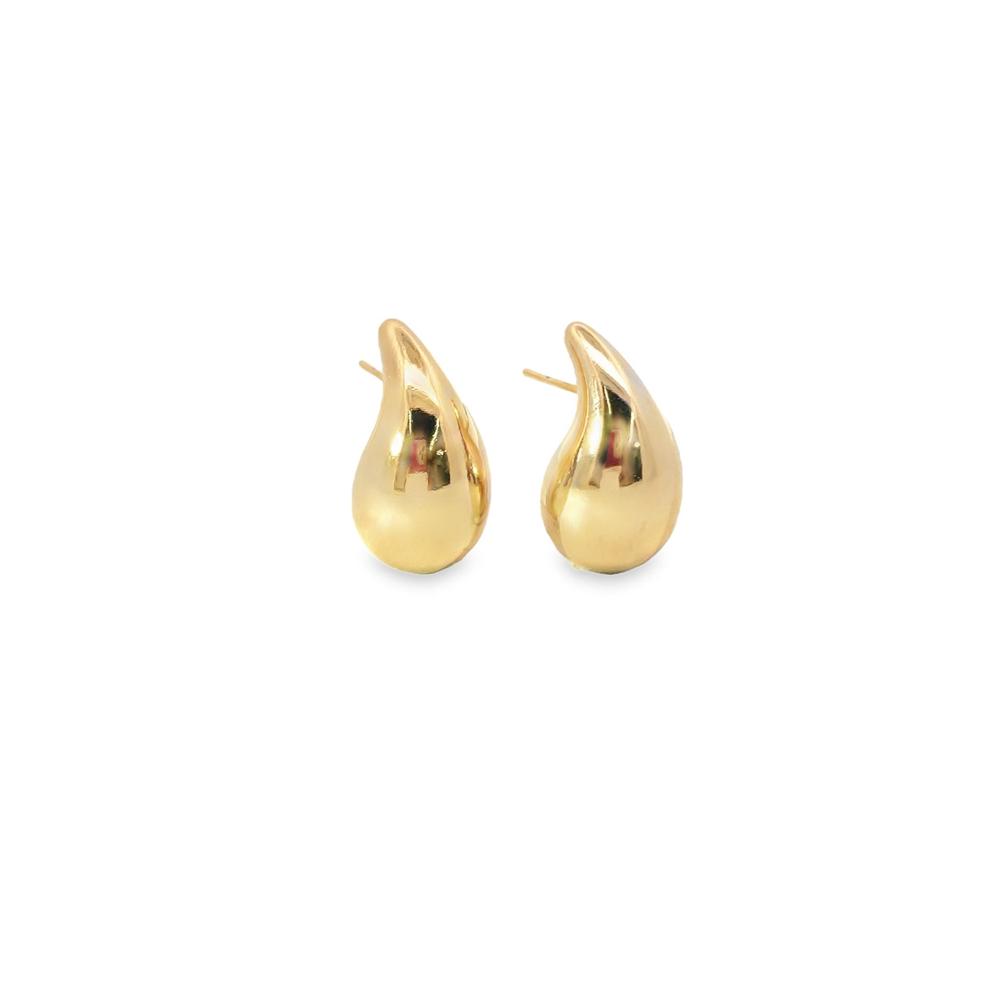 Bloated Tear Drop Earring