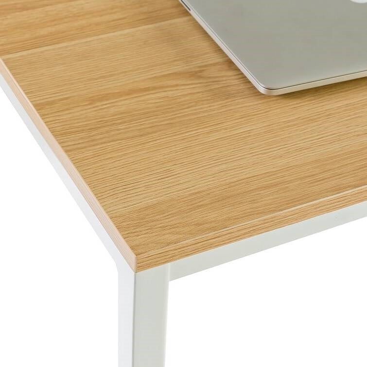 Top view of Modern Sleek Home Office Desk highlighting workspace area