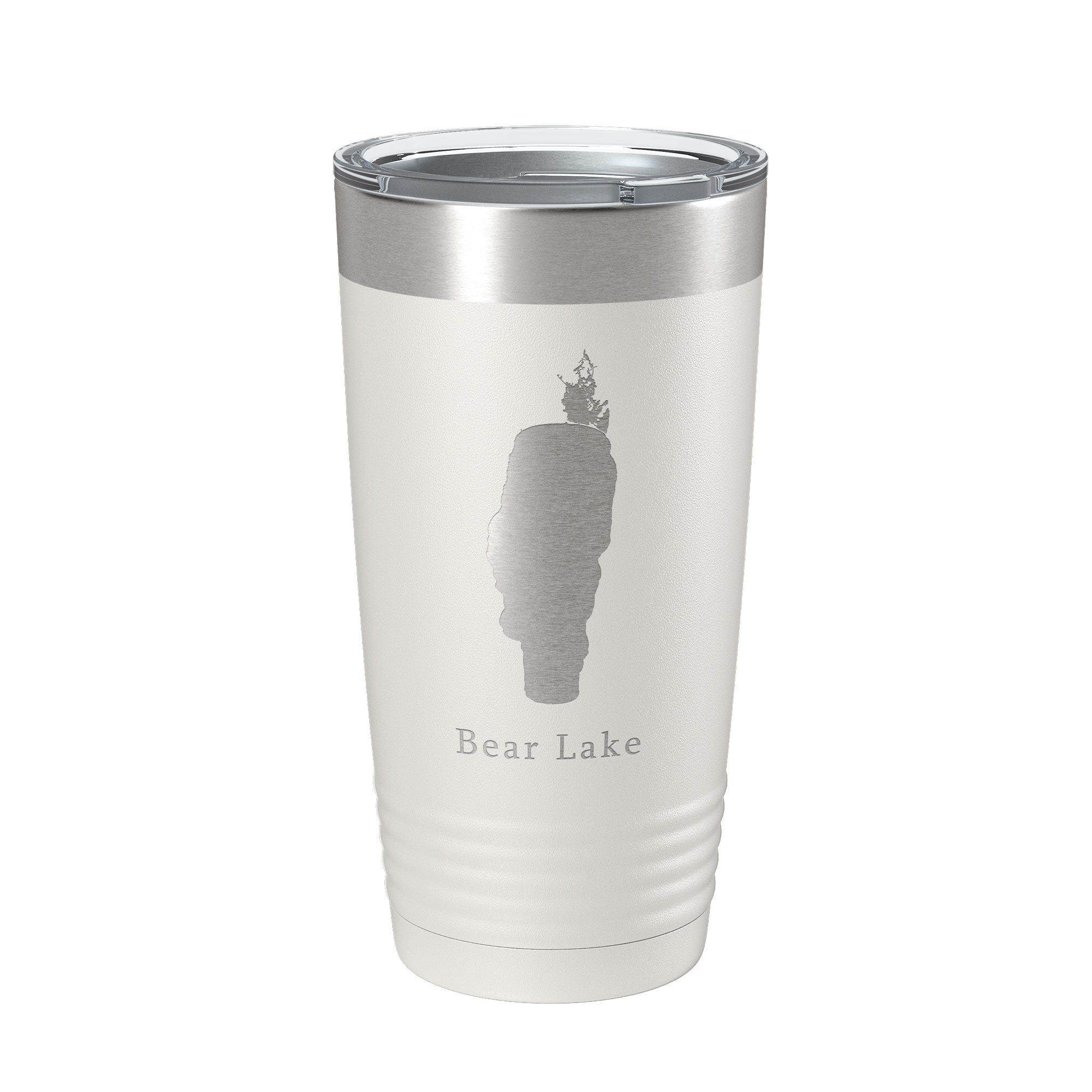 Idaho Bear & Mud Lakes Tumbler alongside outdoor gear