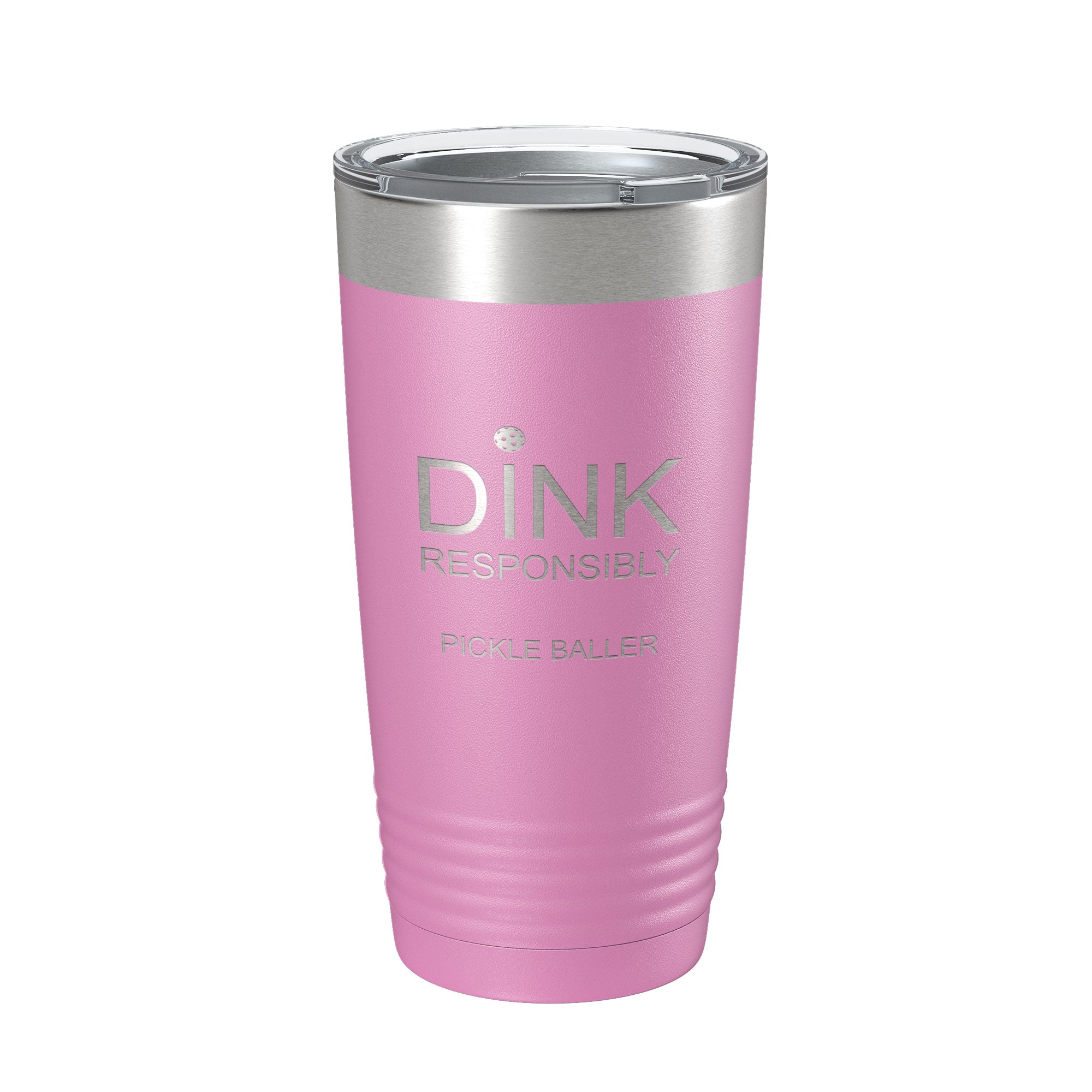 Lifestyle image of Dink Responsibly Tumbler in use at the beach