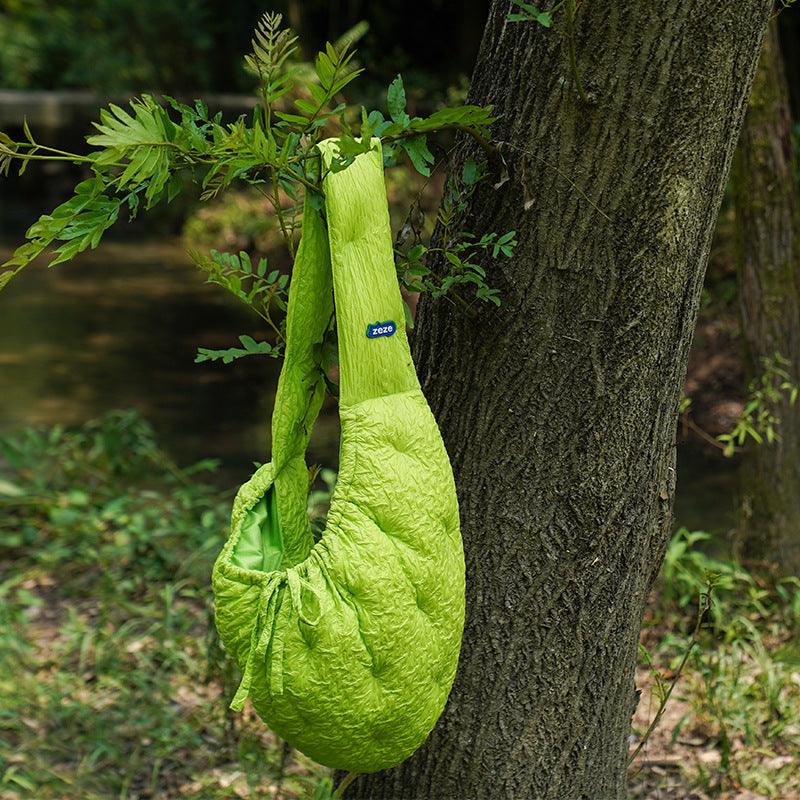 Hiking scene with a dog in the Outdoor Pet Carrier Backpack