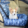 Ultimate Cozy Pet Travel Car Seat positioned in a car for easy travel