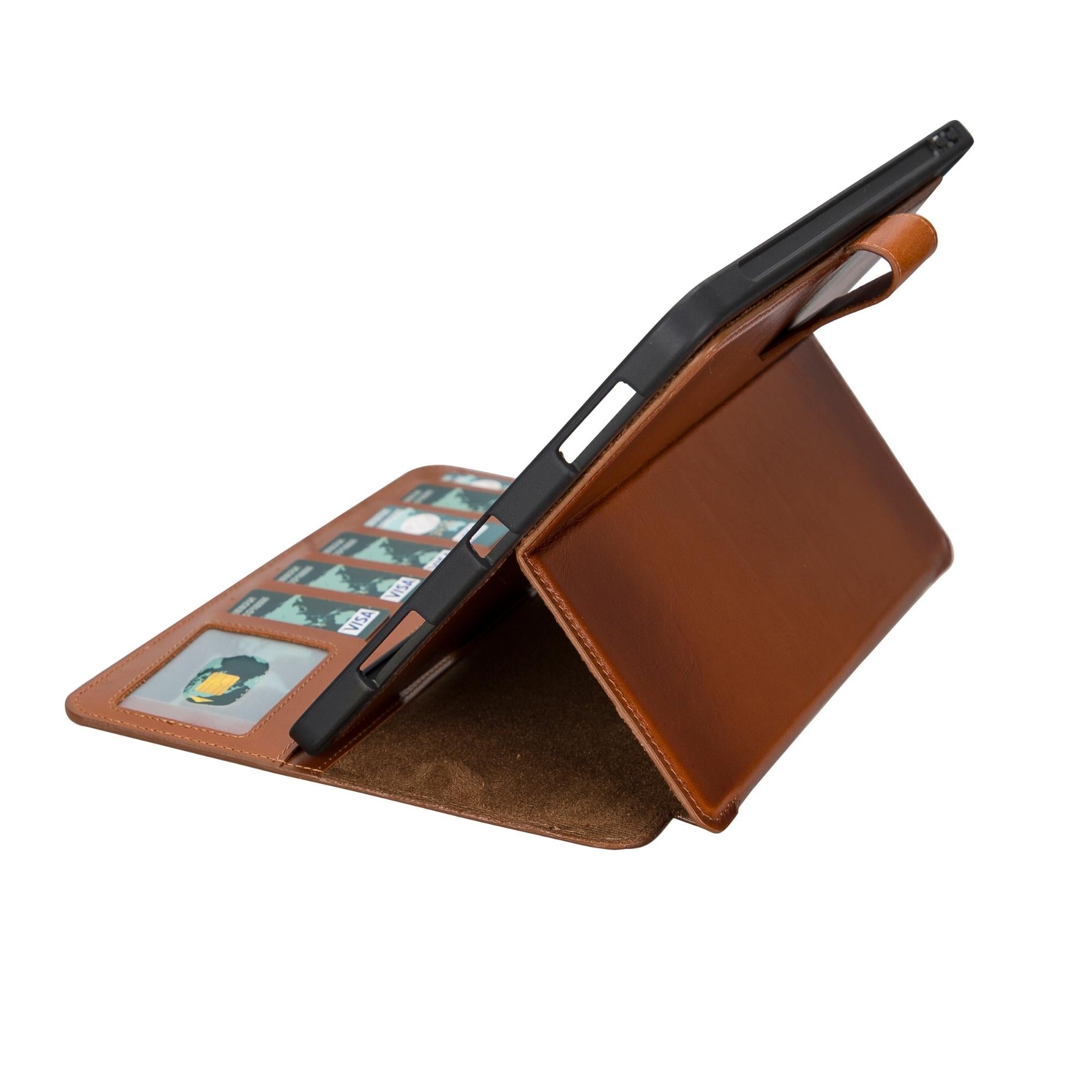 Open view of Albany Leather Case for iPad Pro 11-inch by TORONATA