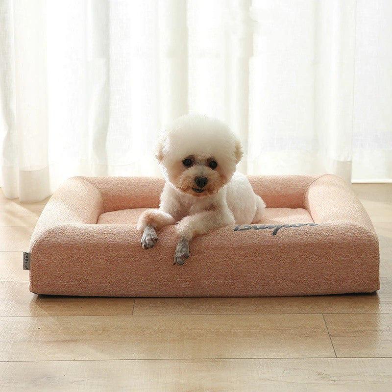 Luxurious All-Season Washable Cat Litter Bed in soft fabric for ultimate comfort